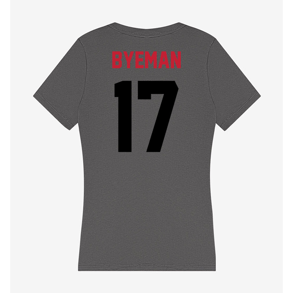 Seattle - NCAA Women's Soccer : Jaelyn Byeman - Women's V-Neck T-Shirt-1