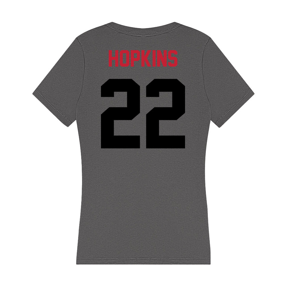 Seattle - NCAA Women's Soccer : Zoe Hopkins - Women's V-Neck T-Shirt-1