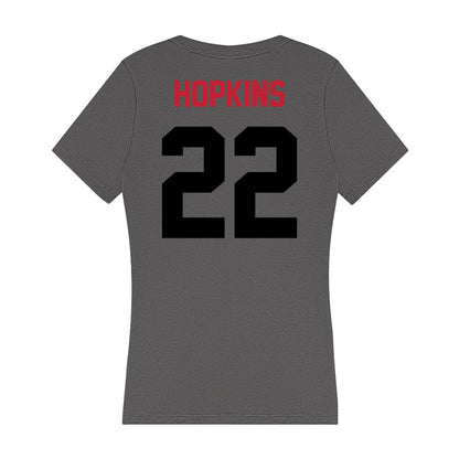 Seattle - NCAA Women's Soccer : Zoe Hopkins - Women's V-Neck T-Shirt-1