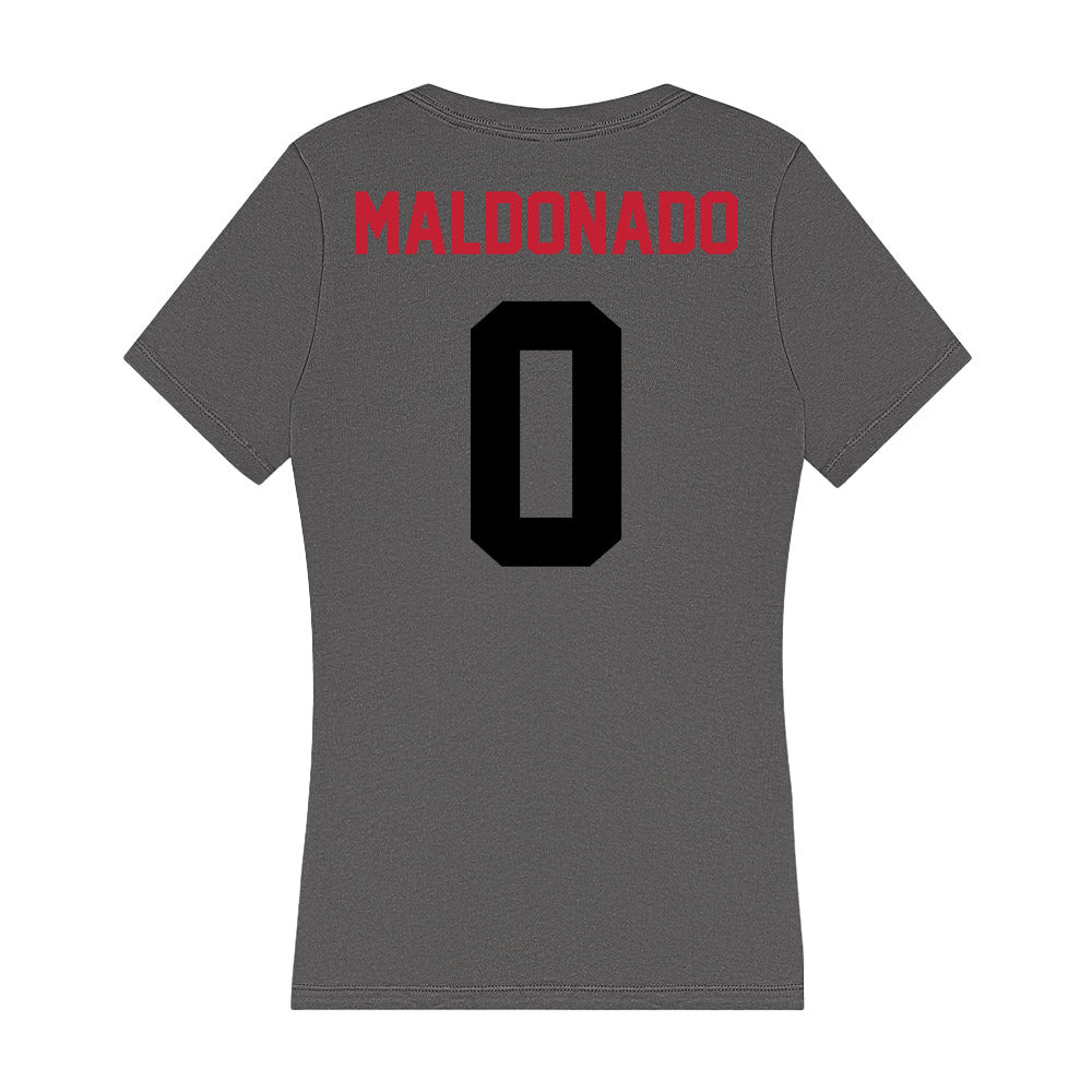 Seattle - NCAA Men's Basketball : Brayden Maldonado - Women's V-Neck T-Shirt-1