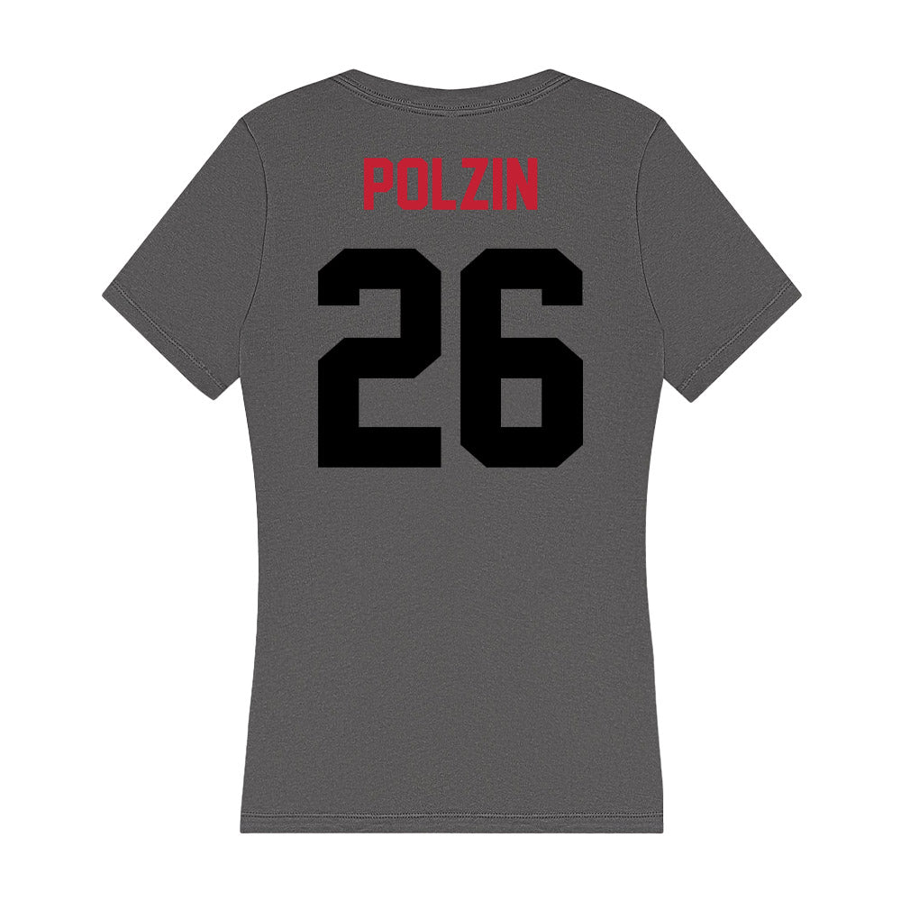 Seattle - NCAA Women's Soccer : Myah Polzin - Women's V-Neck T-Shirt-1