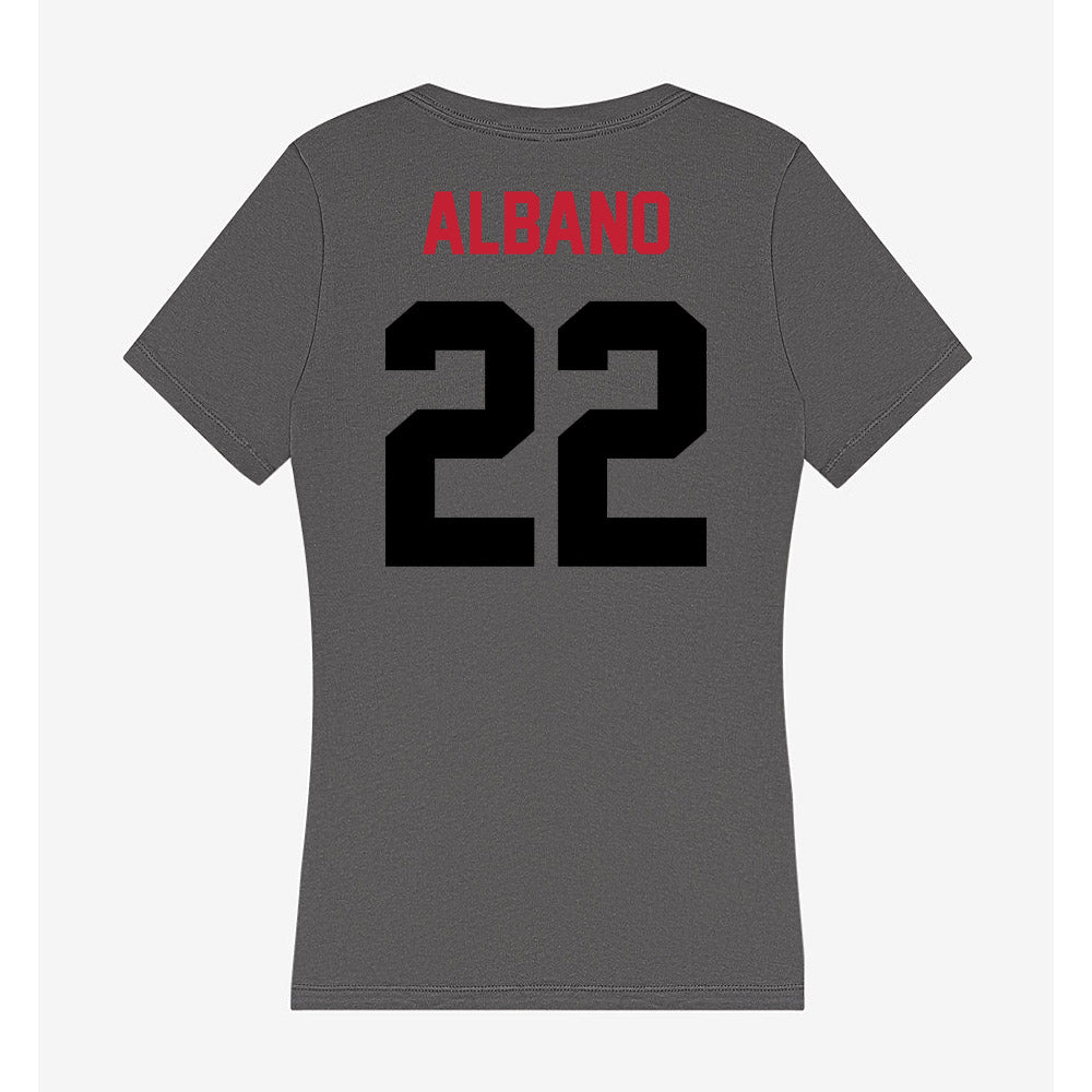 Seattle - NCAA Women's Volleyball : Katelynn Albano - Women's V-Neck T-Shirt-1