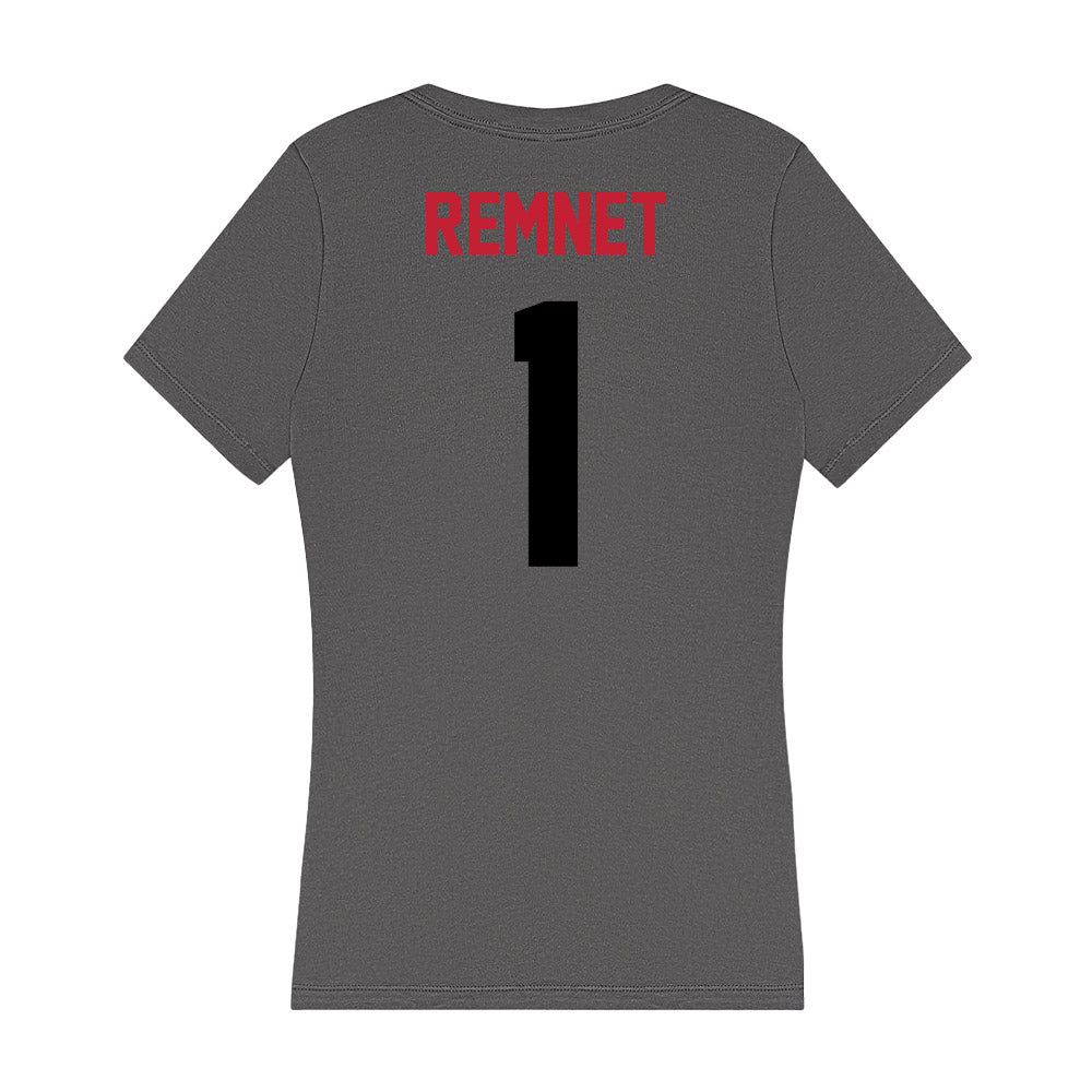Seattle - NCAA Women's Soccer : Rachael Remnet - Women's V-Neck T-Shirt-1