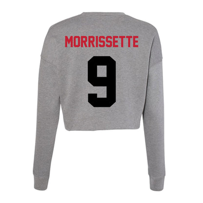 Seattle - NCAA Women's Volleyball : Evie Morrissette - Women's Cropped Crew Fleece-1