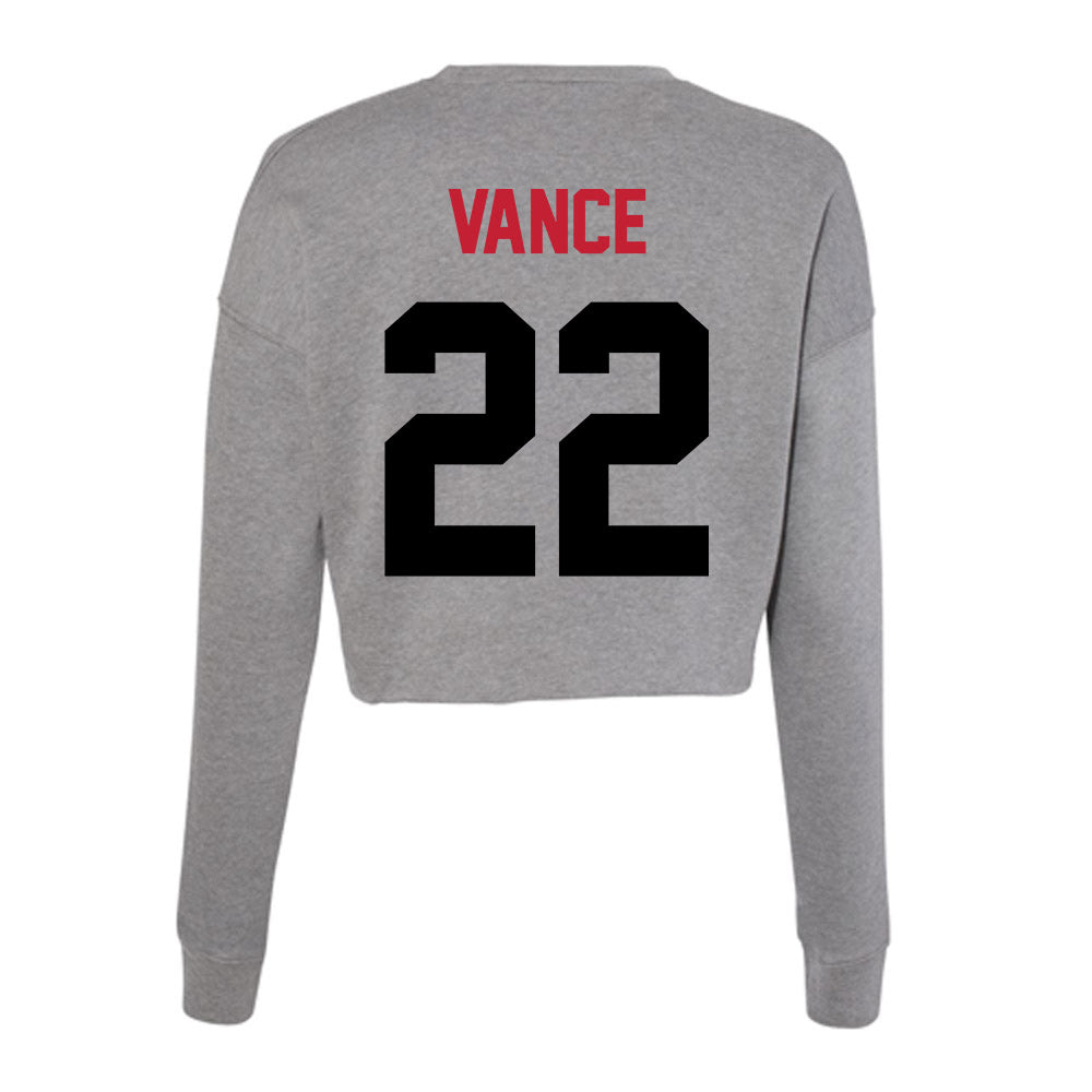 Seattle - NCAA Softball : Berkley Vance - Women's Cropped Crew Fleece-1