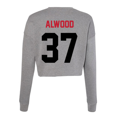 Seattle - NCAA Baseball : Luke Alwood - Women's Cropped Crew Fleece-1