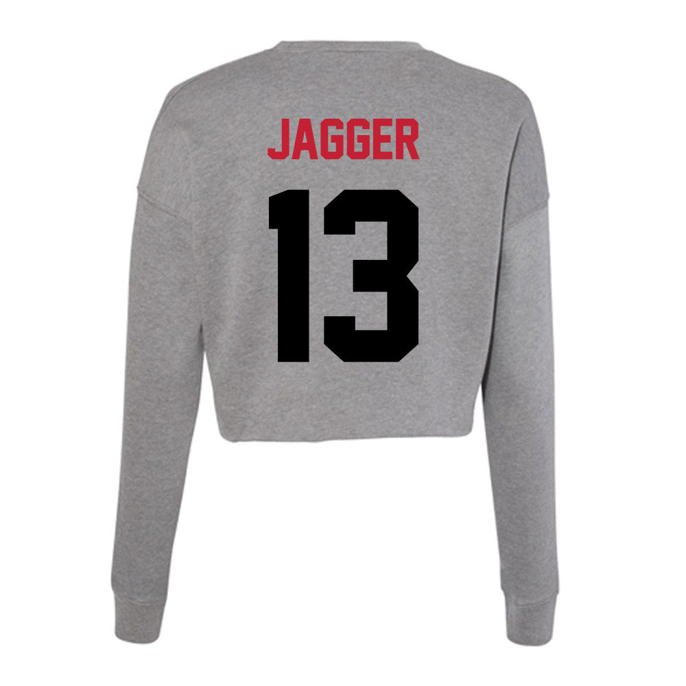 Seattle - NCAA Women's Basketball : Ramona Jagger - Women's Cropped Crew Fleece-1