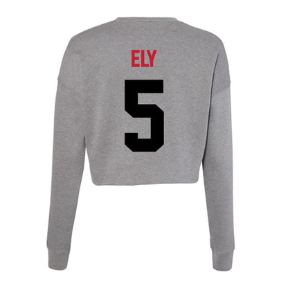 Seattle - NCAA Softball : Bella Ely - Women's Cropped Crew Fleece-1