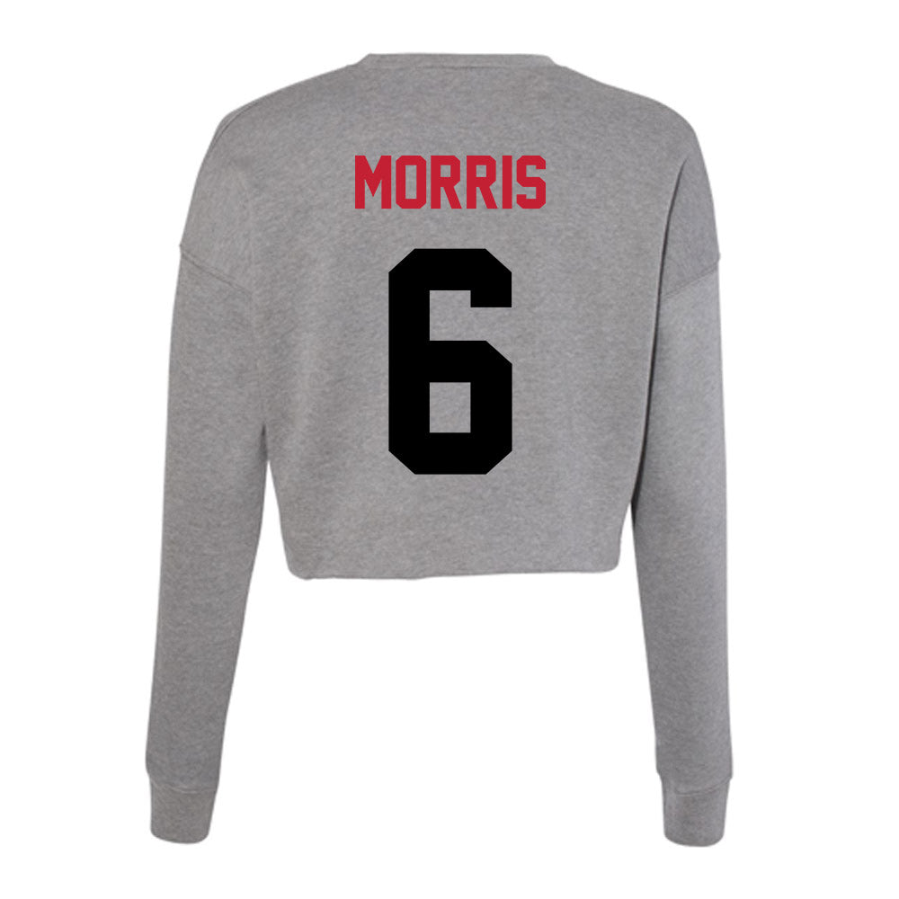Seattle - NCAA Softball : Amanda Morris - Women's Cropped Crew Fleece-1