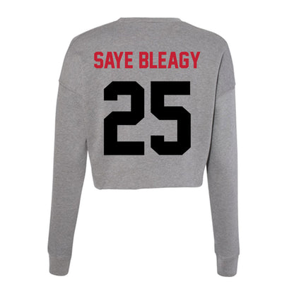 Seattle - NCAA Men's Soccer : Allen Saye Bleagy - Women's Cropped Crew Fleece-1