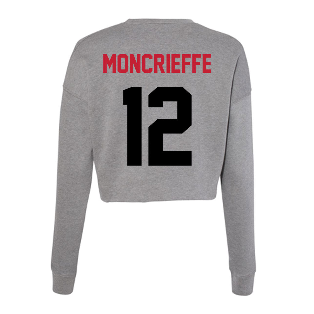 Seattle - NCAA Men's Basketball : Matthew-Alexander Moncrieffe - Women's Cropped Crew Fleece-1