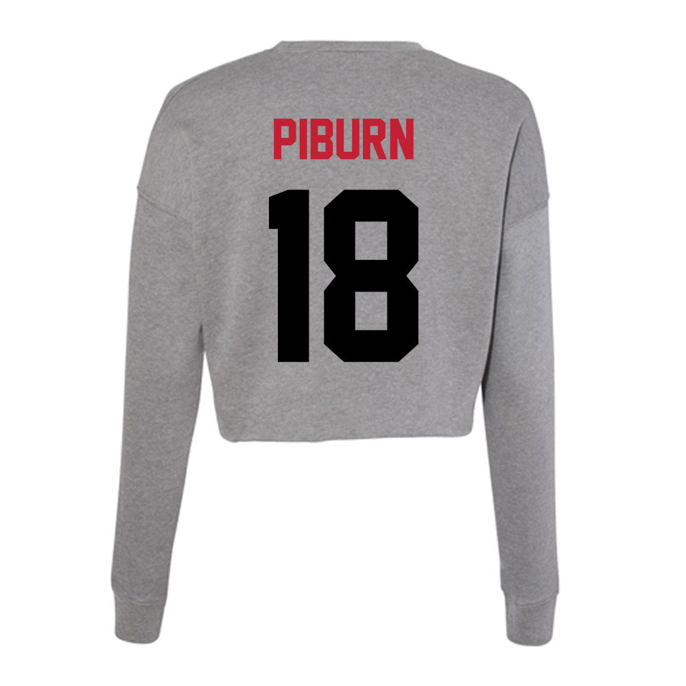 Seattle - NCAA Women's Soccer : Katie Piburn - Women's Cropped Crew Fleece-1