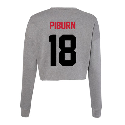 Seattle - NCAA Women's Soccer : Katie Piburn - Women's Cropped Crew Fleece-1