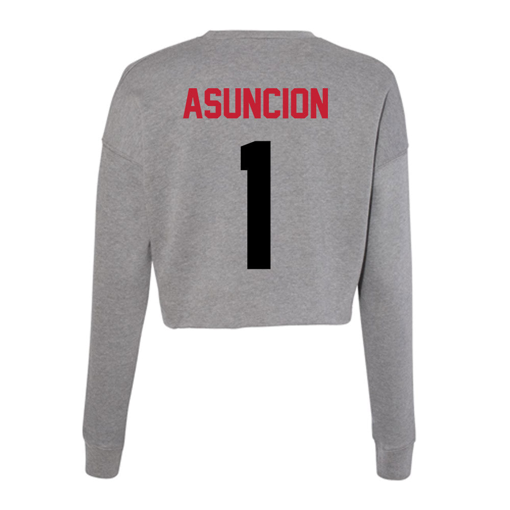Seattle - NCAA Women's Volleyball : Anae Asuncion - Women's Cropped Crew Fleece-1