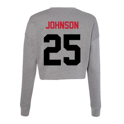 Seattle - NCAA Softball : Camryn Johnson - Women's Cropped Crew Fleece-1