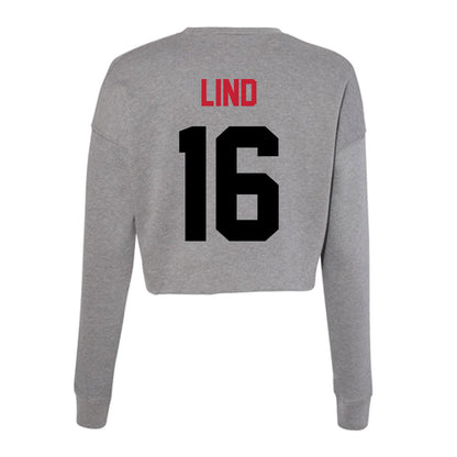 Seattle - NCAA Baseball : Jackson Lind - Women's Cropped Crew Fleece-1