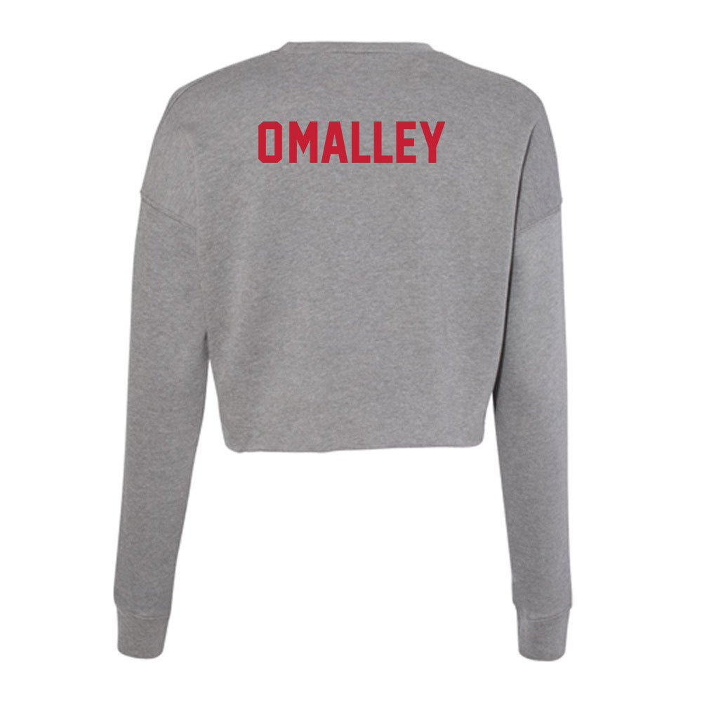 Seattle - NCAA Women's Rowing : Mary O'Malley - Women's Cropped Crew Fleece-1