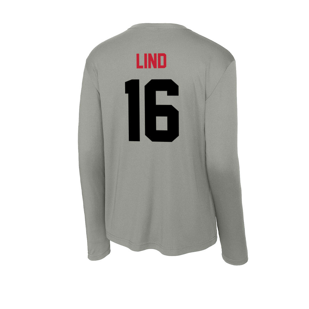Seattle - NCAA Baseball : Jackson Lind - Activewear Long Sleeve T-Shirt-1
