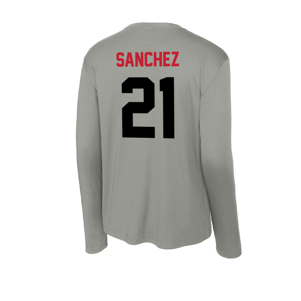 Seattle - NCAA Women's Soccer : Emma Sanchez - Activewear Long Sleeve T-Shirt-1