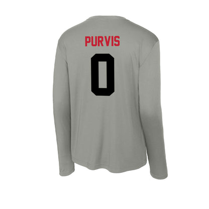 Seattle - NCAA Men's Soccer : Owen Purvis - Activewear Long Sleeve T-Shirt-1