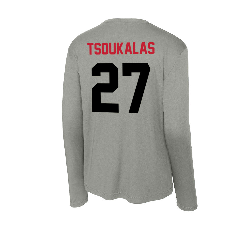 Seattle - NCAA Baseball : Michael Tsoukalas - Activewear Long Sleeve T-Shirt-1