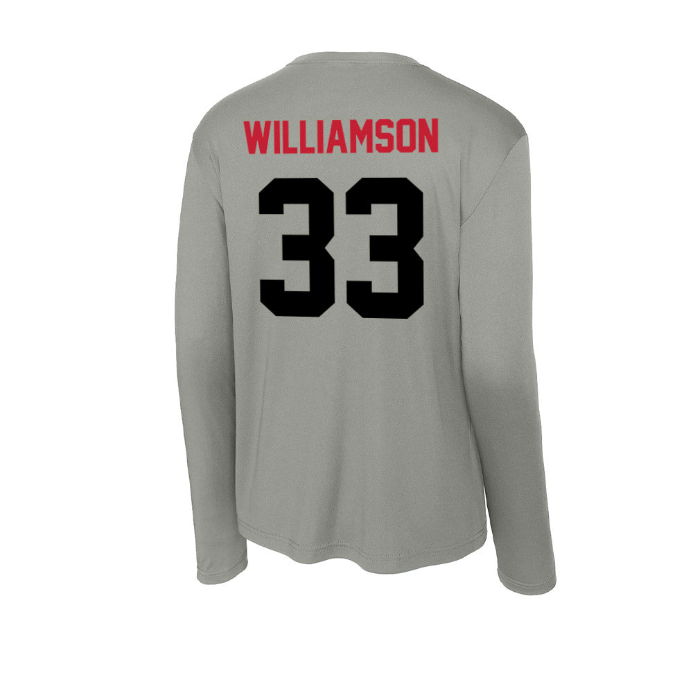 Seattle - NCAA Men's Basketball : Kobe Williamson - Activewear Long Sleeve T-Shirt-1