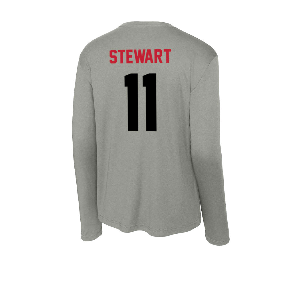 Seattle - NCAA Men's Soccer : River Stewart - Activewear Long Sleeve T-Shirt-1