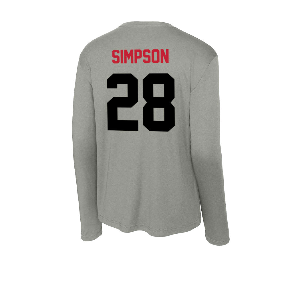 Seattle - NCAA Softball : Nicola Simpson - Activewear Long Sleeve T-Shirt-1