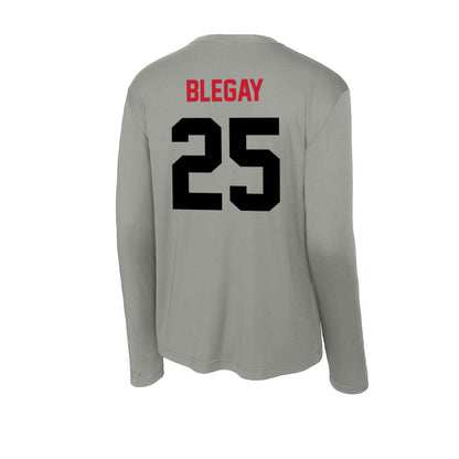 Seattle - NCAA Men's Soccer : Allen Saye Blegay - Activewear Long Sleeve T-Shirt-1