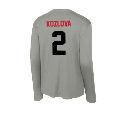 Seattle - NCAA Women's Basketball : Taisiya Kozlova - Activewear Long Sleeve T-Shirt-1