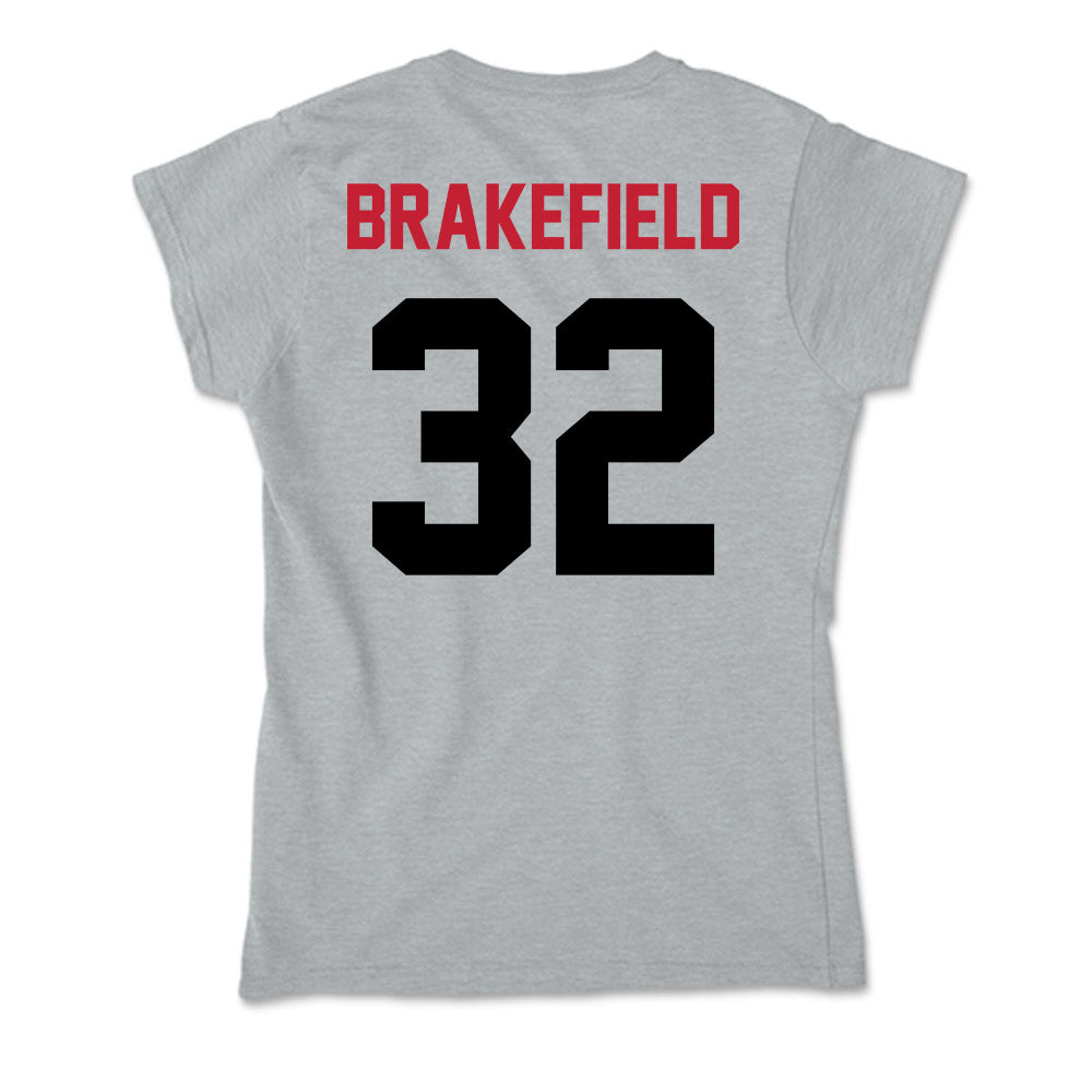 Seattle - NCAA Women's Soccer : Kyla Brakefield - Soft Style Women’s T-Shirt-1
