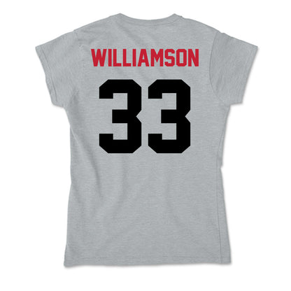 Seattle - NCAA Men's Basketball : Kobe Williamson - Soft Style Women’s T-Shirt-1