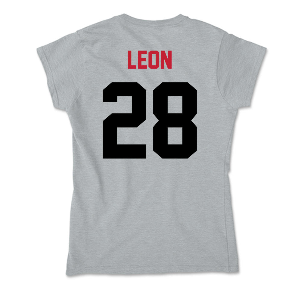 Seattle - NCAA Men's Soccer : Edgar Leon - Soft Style Women’s T-Shirt-1