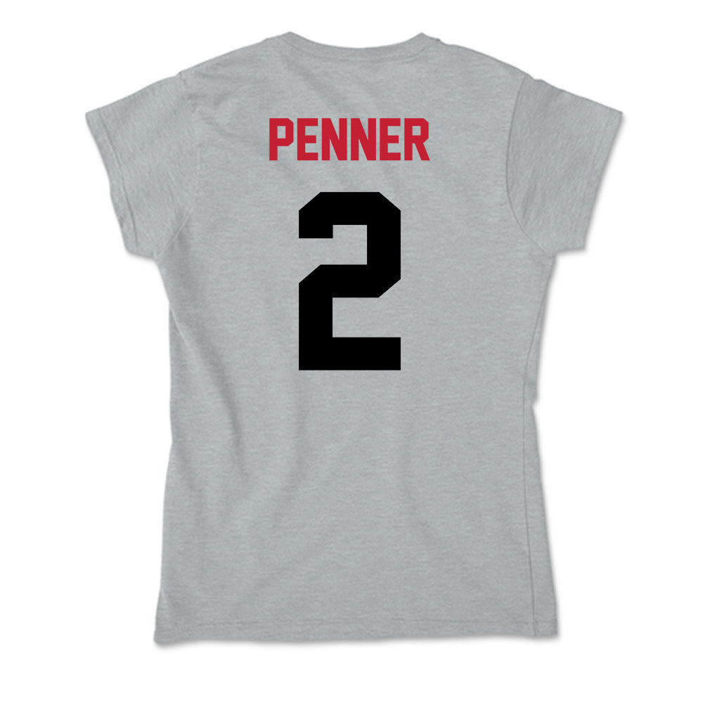Seattle - NCAA Women's Soccer : Caroline Penner - Soft Style Women’s T-Shirt-1