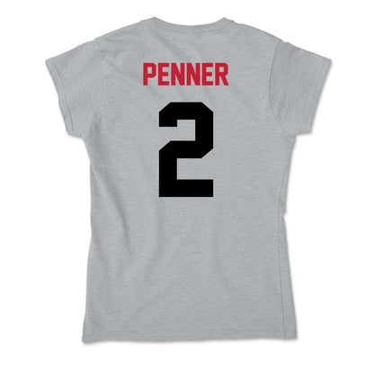 Seattle - NCAA Women's Soccer : Caroline Penner - Soft Style Women’s T-Shirt-1