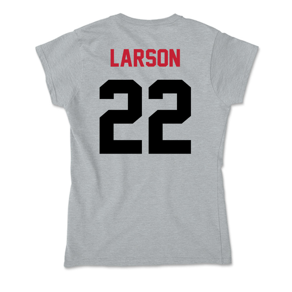 Seattle - NCAA Women's Basketball : Lucy Larson - Soft Style Women’s T-Shirt-1