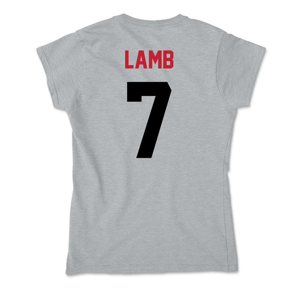Seattle - NCAA Women's Soccer : Alana Lamb - Soft Style Women’s T-Shirt-1