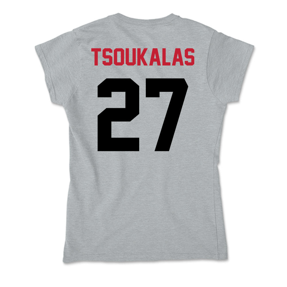 Seattle - NCAA Baseball : Michael Tsoukalas - Soft Style Women’s T-Shirt-1