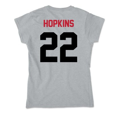 Seattle - NCAA Women's Soccer : Zoe Hopkins - Soft Style Women’s T-Shirt-1
