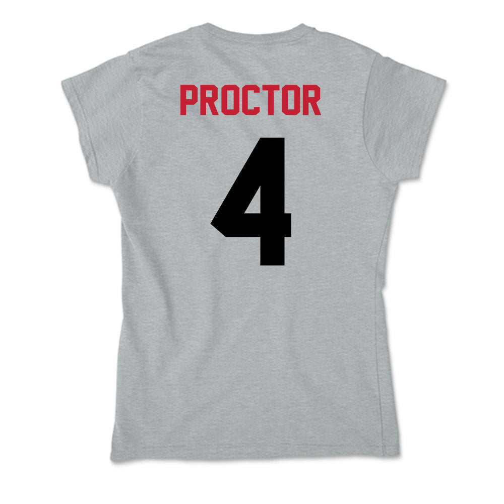 Seattle - NCAA Women's Basketball : Fia Proctor - Soft Style Women’s T-Shirt-1