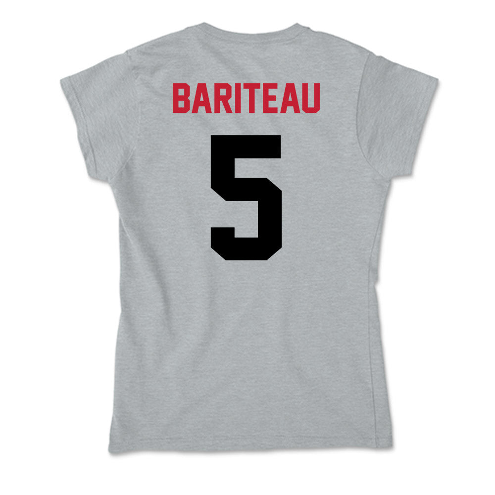 Seattle - NCAA Women's Basketball : Noemie Bariteau - Soft Style Women’s T-Shirt-1