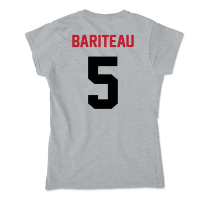 Seattle - NCAA Women's Basketball : Noemie Bariteau - Soft Style Women’s T-Shirt-1