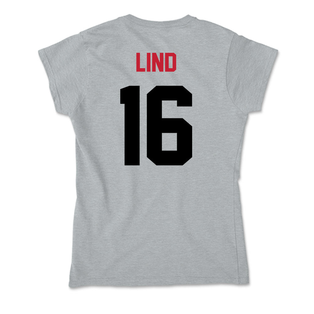 Seattle - NCAA Baseball : Jackson Lind - Soft Style Women’s T-Shirt-1