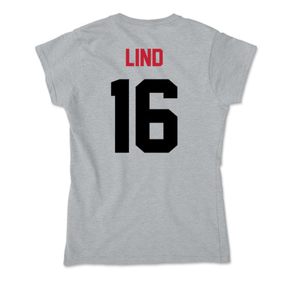 Seattle - NCAA Baseball : Jackson Lind - Soft Style Women’s T-Shirt-1