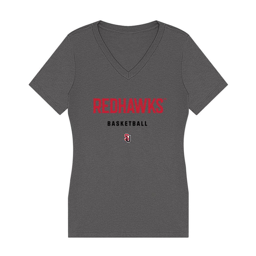 Seattle - NCAA Women's Basketball : Sophie Benharouga - Women's V-Neck T-Shirt-0