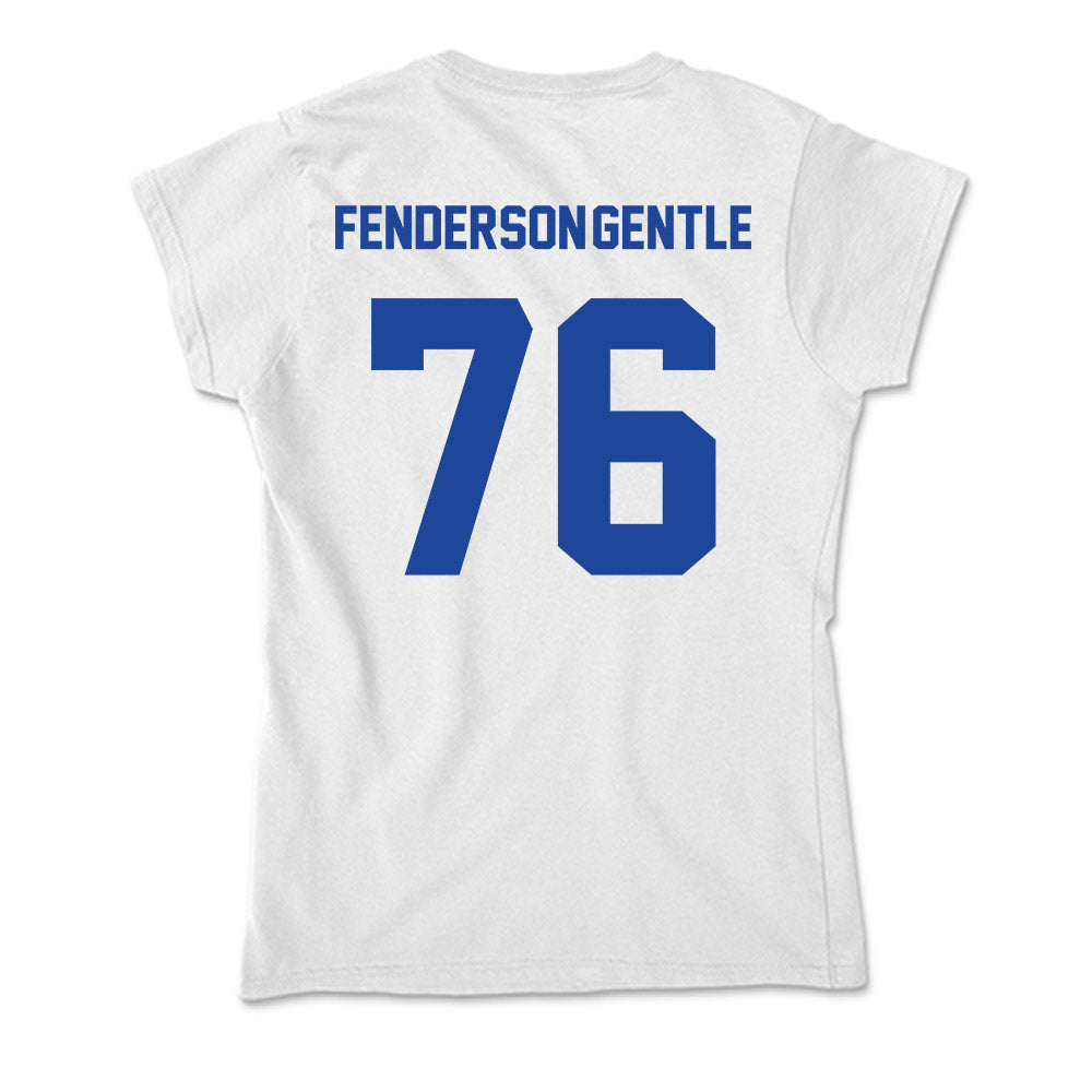 Georgia State - NCAA Football : KySean Fenderson-Gentle - Soft Style Women’s T-Shirt-1
