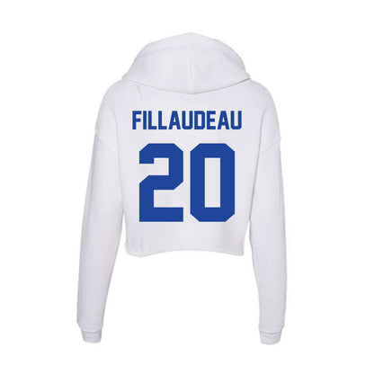 Georgia State - NCAA Men's Soccer : Tom Fillaudeau - Women's Crop Fleece Hoodie-1