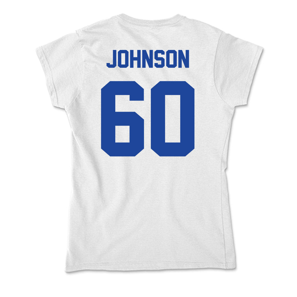 Georgia State - NCAA Football : Dominic Johnson - Soft Style Women’s T-Shirt-1