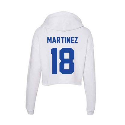 Georgia State - NCAA Women's Volleyball : Shanelle Martinez - Women's Crop Fleece Hoodie-1