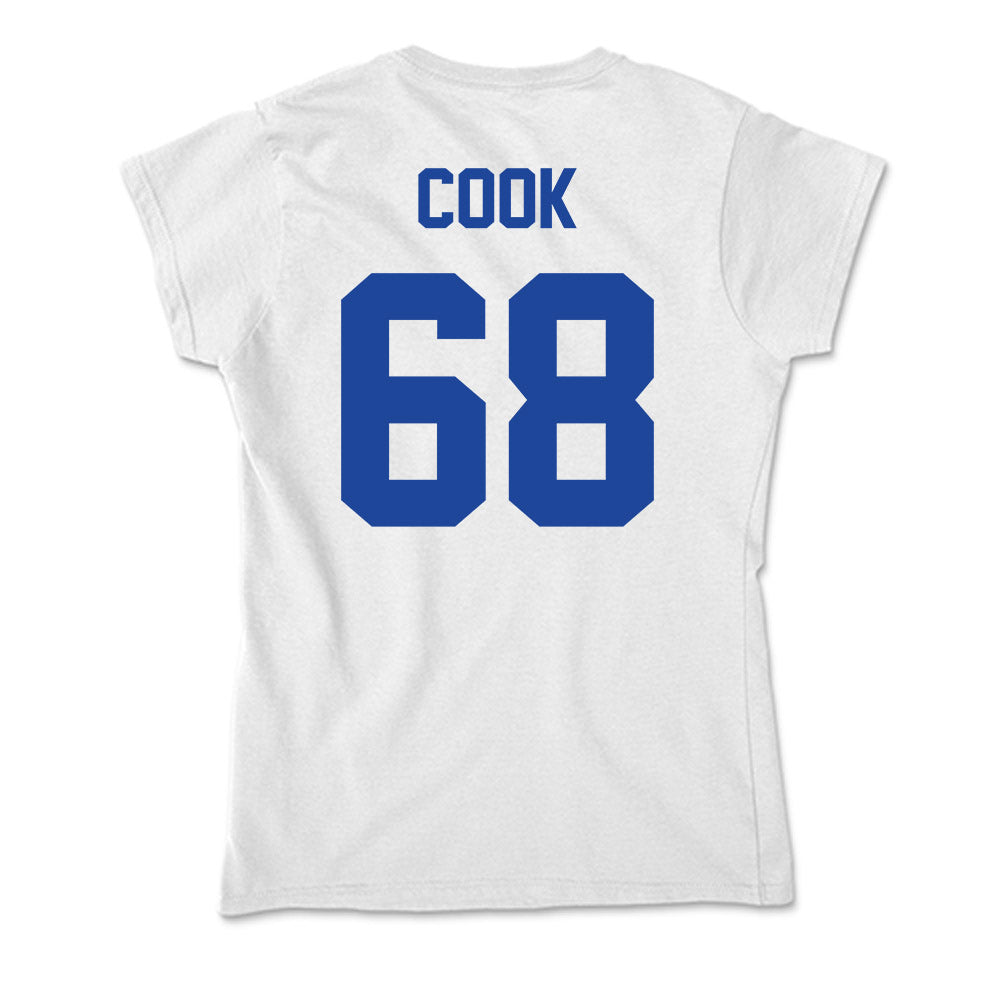 Georgia State - NCAA Football : Mason Cook - Soft Style Women’s T-Shirt-1